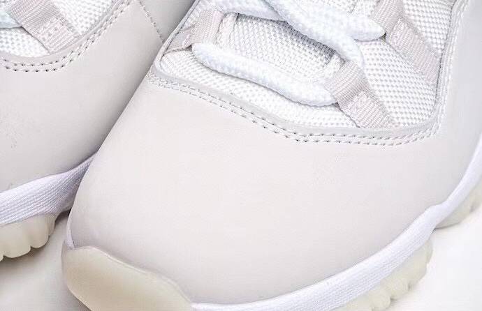 乔丹 Air Jordan 11 Platinum Tint 白红兔八哥碳纤篮球鞋