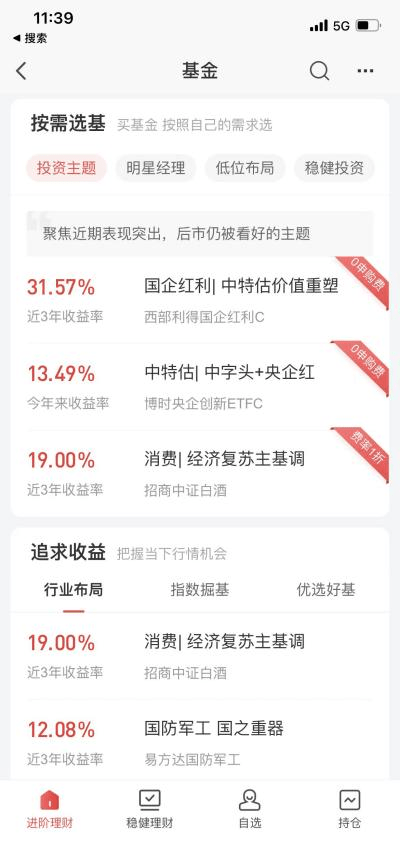 基金理财之客户需求分析