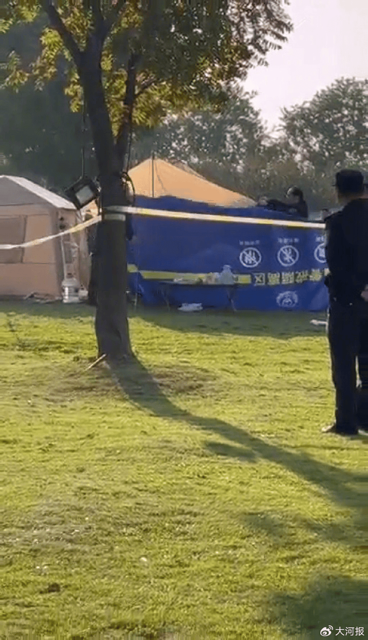 公园里有人在帐篷内死亡<strong></p>
<p>链圈</strong>?当地证实:2人身亡