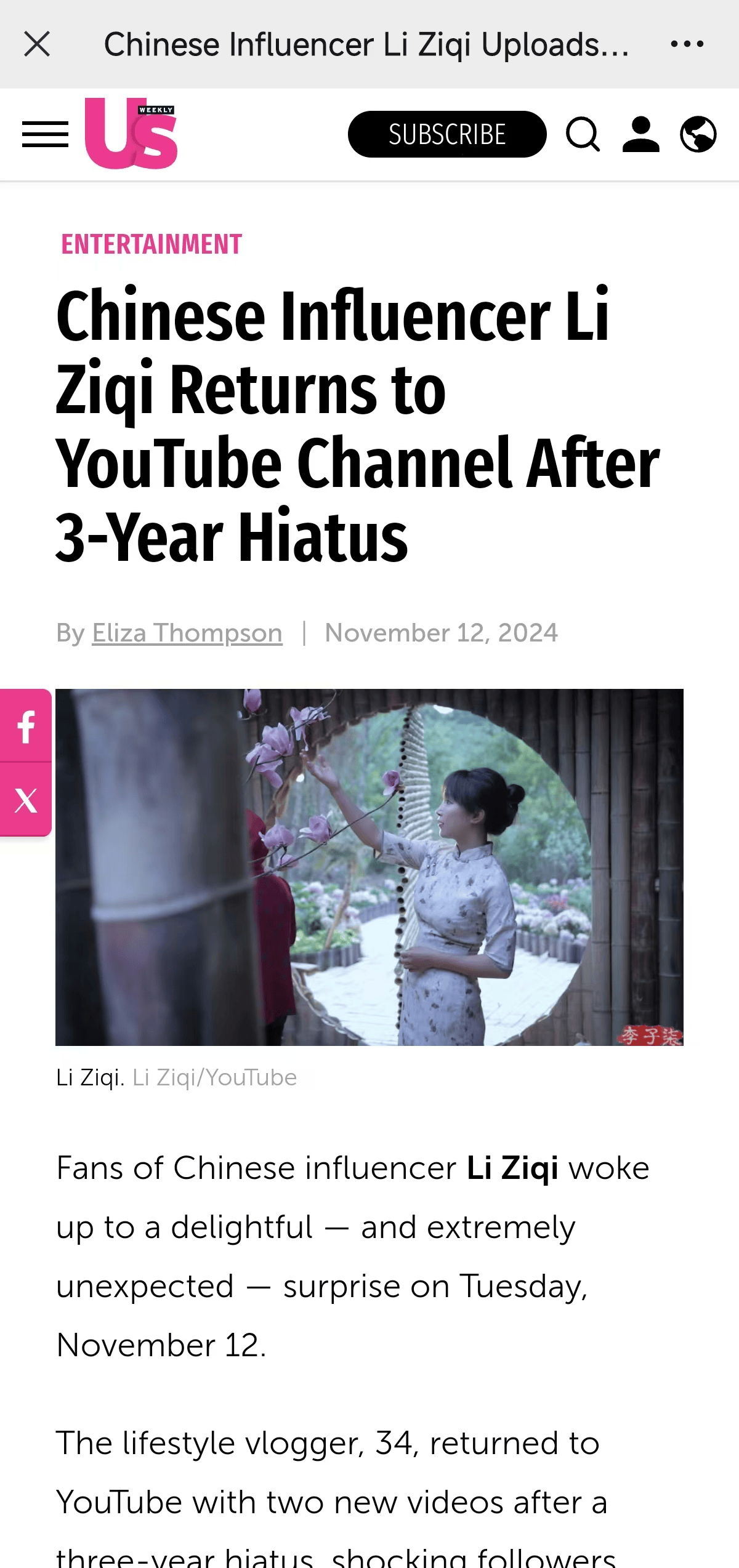 独一档的文化输出力<strong></p>
<p>今日币圈</strong>！李子柒归来外网震动：东方缪斯让多少人激动落泪