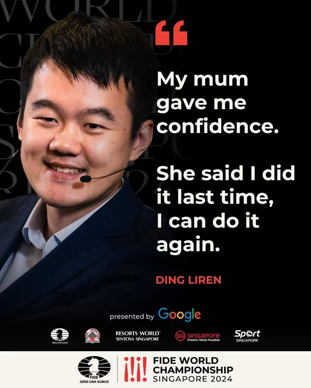 国际象棋世界冠军赛丨教科书级名场面<strong></p>
<p>坐以待币</strong>!来自棋王丁立人的最强反击