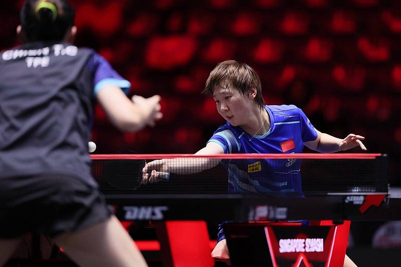 WTT新加坡大满贯|王曼昱、陈幸同、蒯曼携手晋级16强