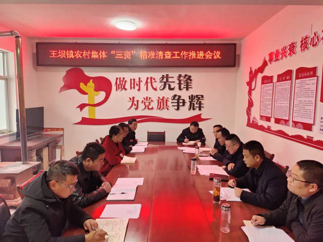 王坝镇召开农村集体“三资”精准清查工作推进会