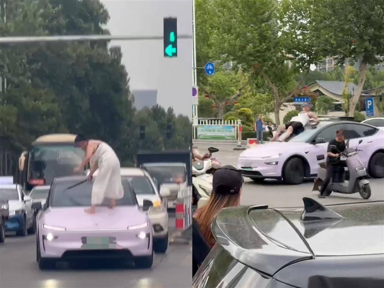 女子持械当街打砸多辆轿车<strong></p>
<p>上哪里买币</strong>,被顶在挡风玻璃上前行,当地:女子当场被控制,警方介入调查