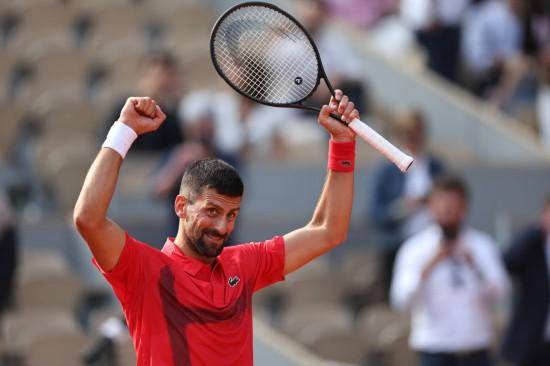 法网综合:焦科维奇达成百胜里程碑 女单赛场爆出大冷门