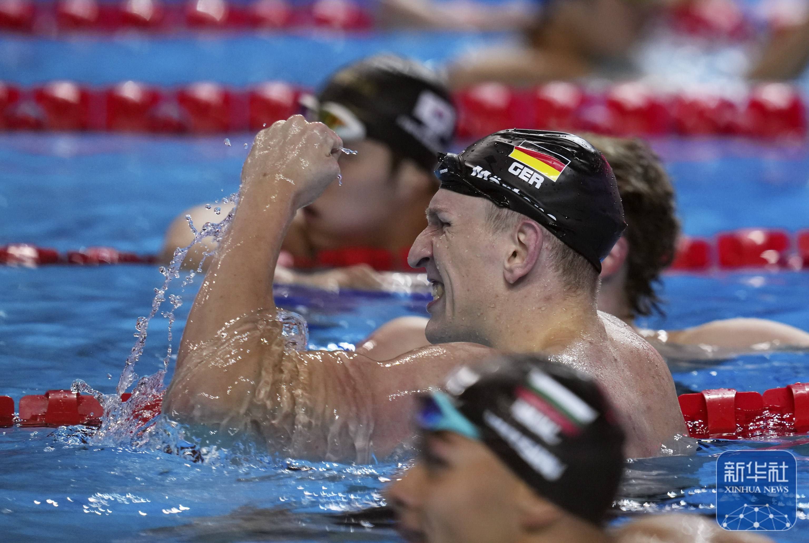 游泳世锦赛丨德国选手夺男子400米自由泳冠军 中国选手张展硕获第五名