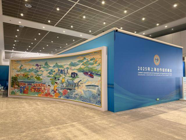 上合天津峰会22米巨幅壁画火出圈<strong></p>
<p>币圈和链圈</strong>，这些中外元素你认出几个？