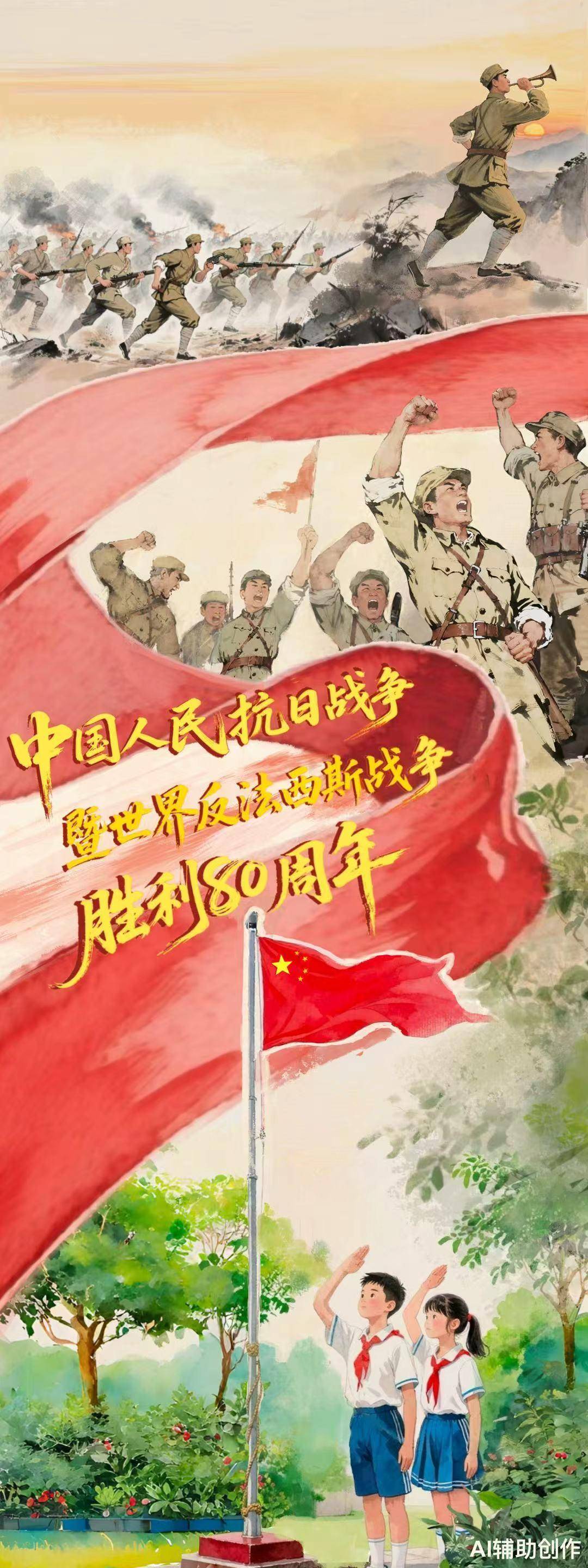 漫评:以赓续伟大抗战精神书写爱国奋斗新篇