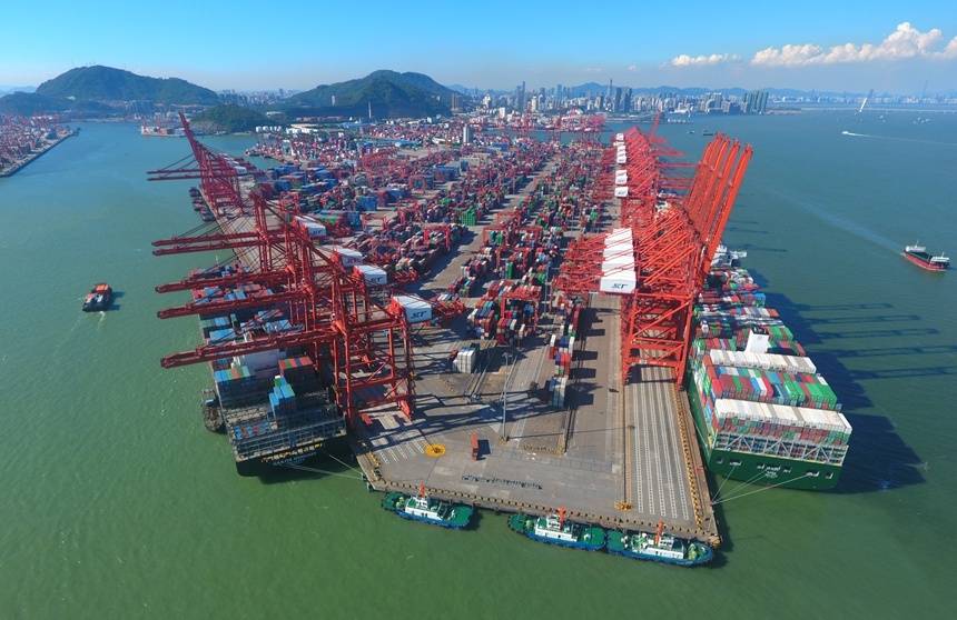 从港口到云端<strong></p>
<p>引力币</strong>,深圳跑出现代物流“加速度”