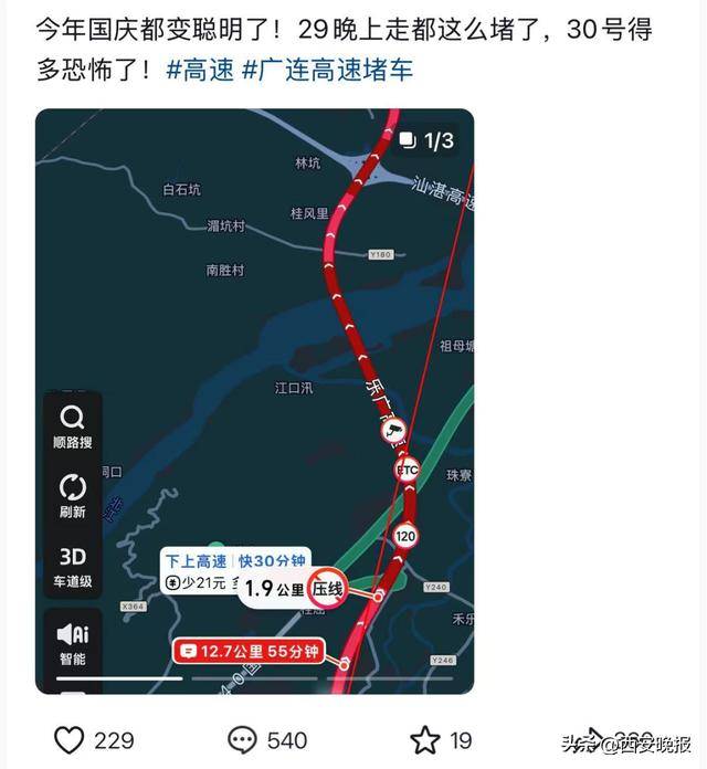 “聪明的人已经提前出发了”<strong></p>
<p>永旺币</strong>,结果高速上全是聪明人!