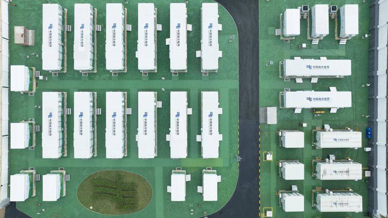 单次可储存5万度电<strong></p>
<p>币圈老沈</strong>!广西一钠离子电池储能电站再扩容