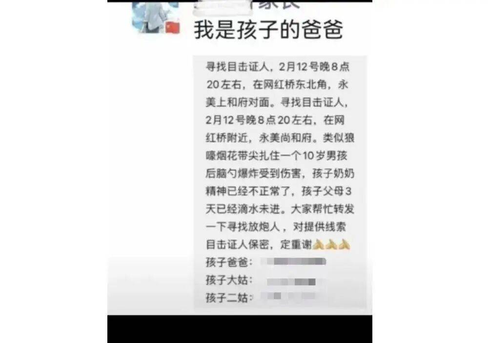 10岁男孩被烟花击中头部身亡<strong></p>
<p>吹牛币</strong>，14岁嫌疑人被告上法庭，最新进展→