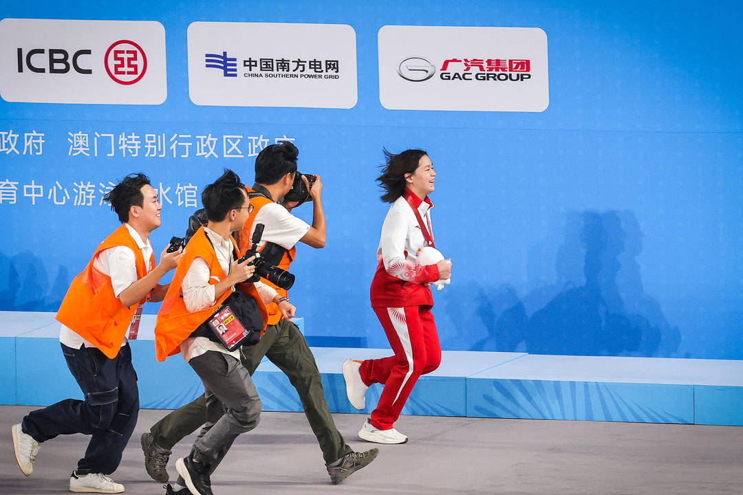 十五运惊现“水花消失术”<strong></p>
<p>m链币</strong>，全红婵复出首秀夺冠