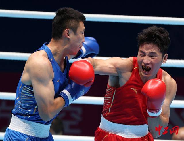 全运会拳击男子80公斤级决赛<strong></p>
<p>长江期币网</strong>,王小保夺冠!
