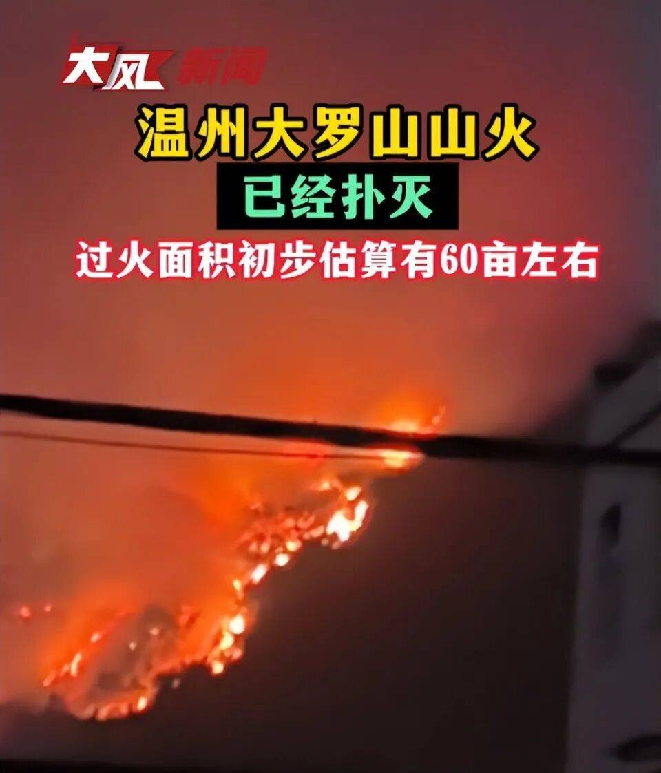 温州大罗山发生火情<strong></p>
<p>网络币交易</strong>,“火势很大,一直持续到晚上”, 应急管理局:无人员伤亡,原因正在调查中