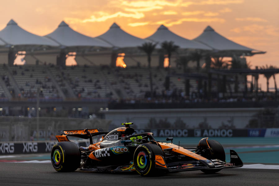 F1旧时代终结前<strong></p>
<p>在线交易</strong>,诺里斯抓住了可能是最后一次的机会夺冠